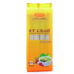 Large plastic bag packing handmade hanging noodles